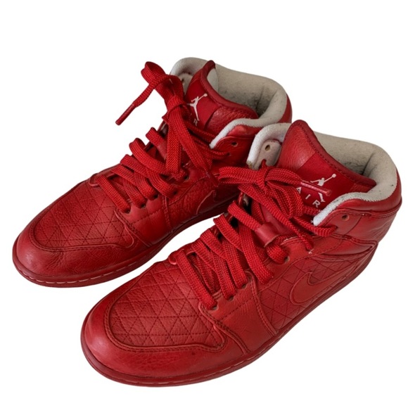 NIKE AIR JORDAN 1 Retro Phat Premier Varsity Red Sneakers Red Size 9 - Picture 3 of 13
